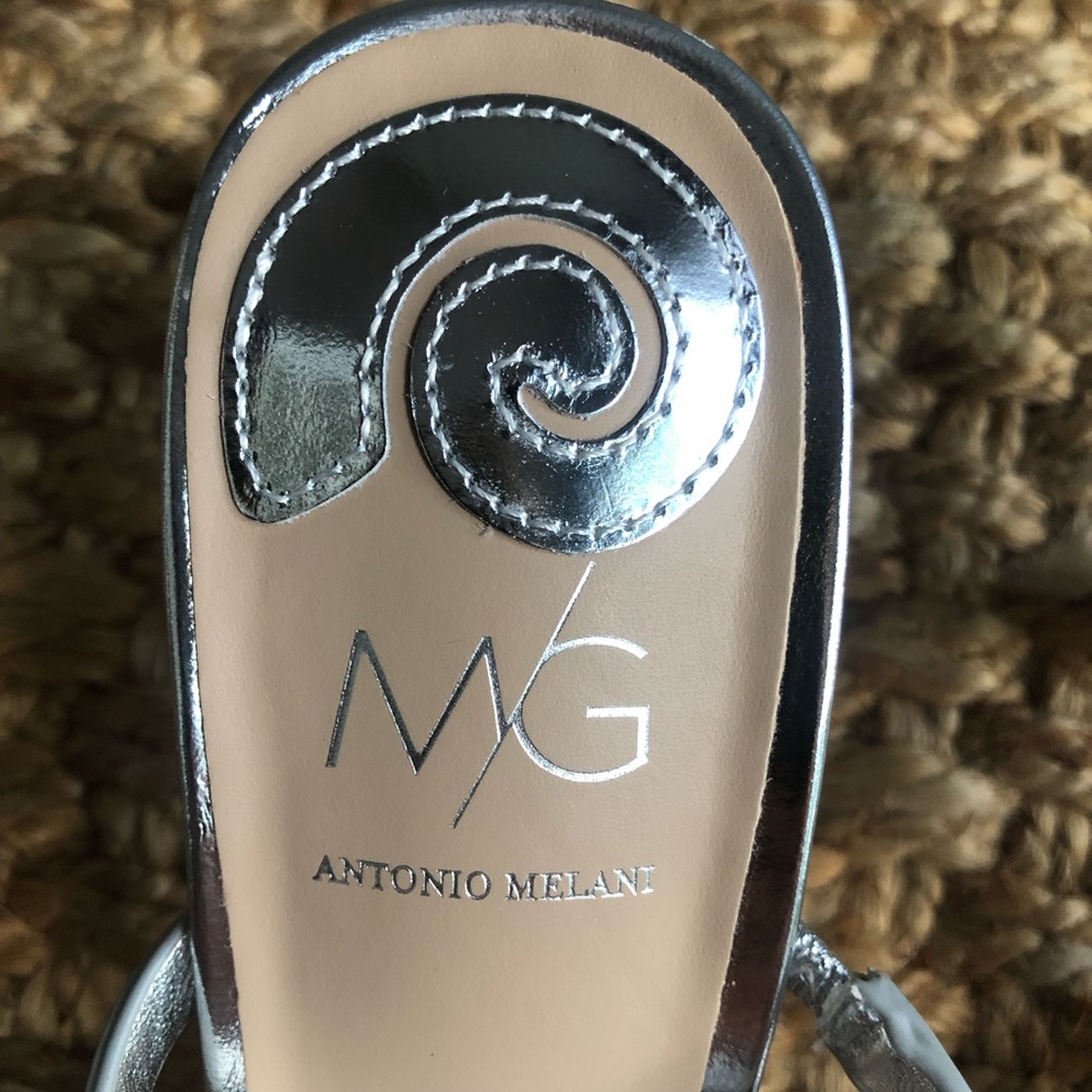 Antonio Melani x M.G. Style Leo Leather Dress Sandal. Size 7.5 - Picture 11 of 14
